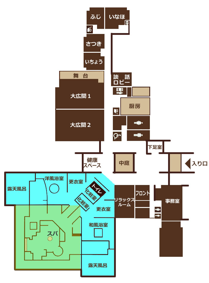 館内全体図